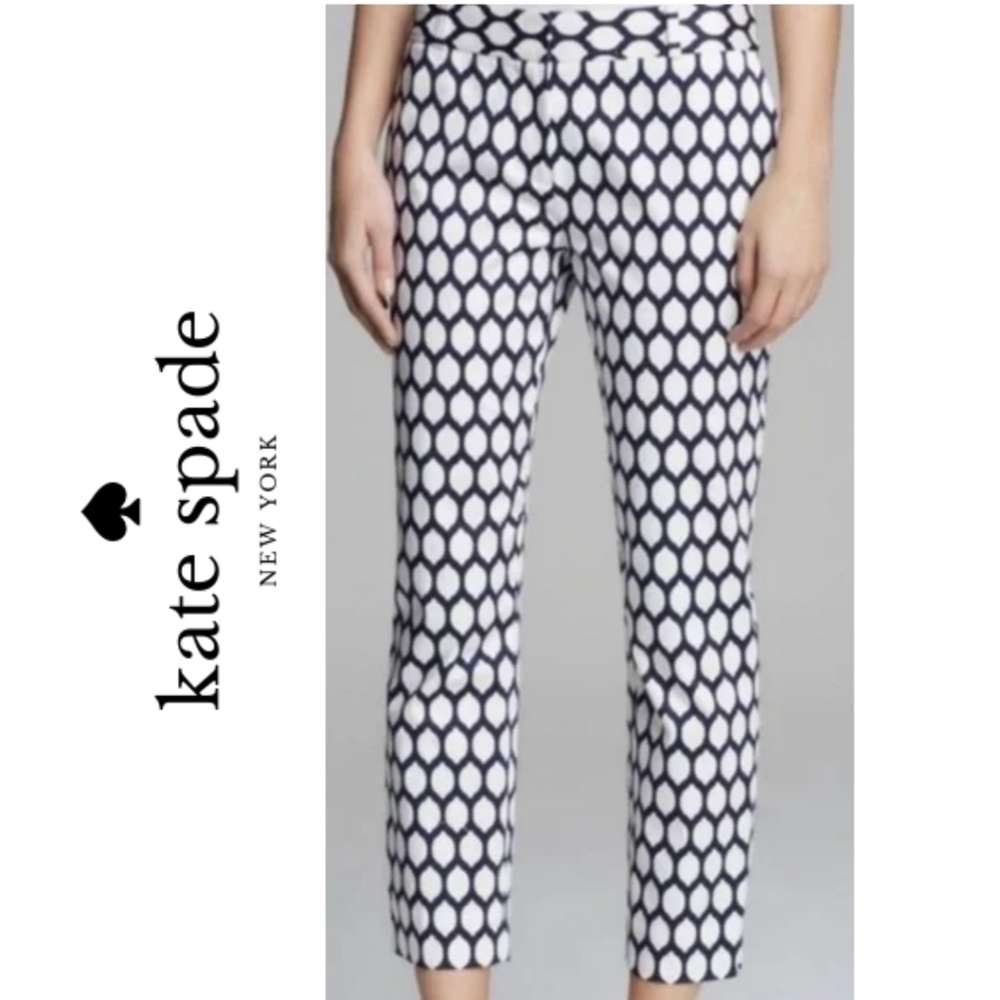 Kate Spade New York Jackie Lemon  Capri Pants  Size 2
